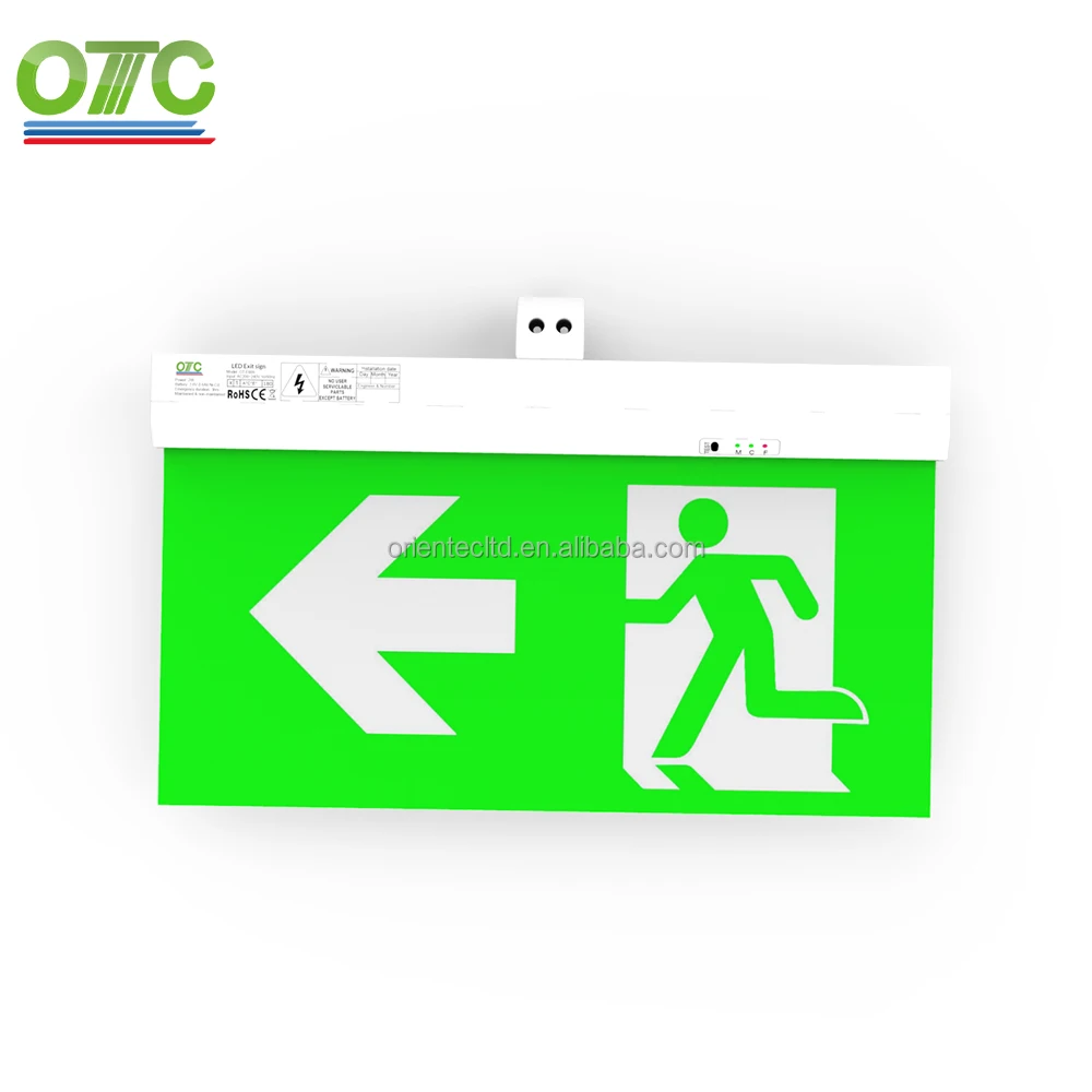 
OT-ES809ST led self test LED Exit sign 