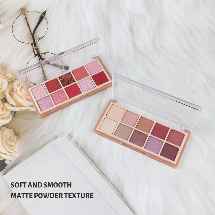 Стойкие водостойкие пигментированные блестящие тени для век Палетка Beauty Glazed