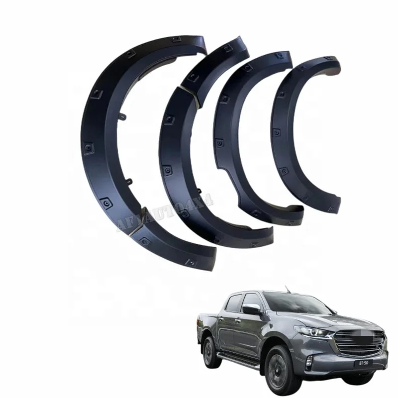 Hot Sale Rivet Model Mudguards Fender Flares Wheel Arch For BT-50 2021 2022