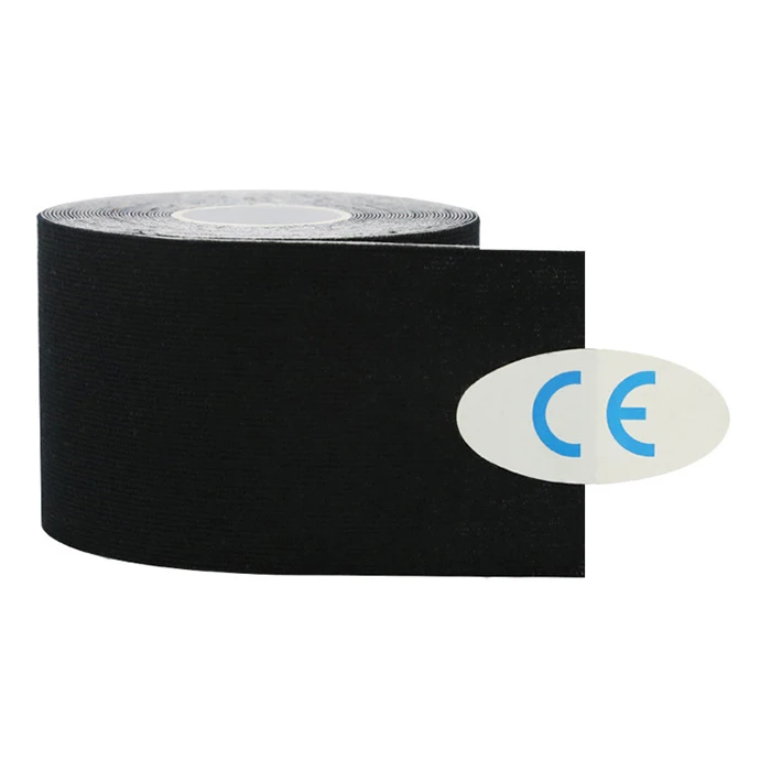 Cotton Sport Muscle Adhesive Elastic Therapeutic Tape For Exercise