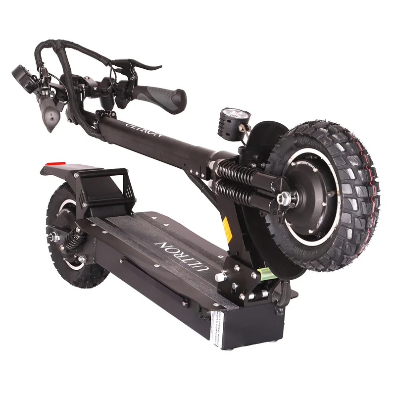 ULTRON T10 Mobility Electric Kick Scooter Adult Powerful Fast Two Wheel 60V2400W Dual Motor Ten Inch With Disc Brake