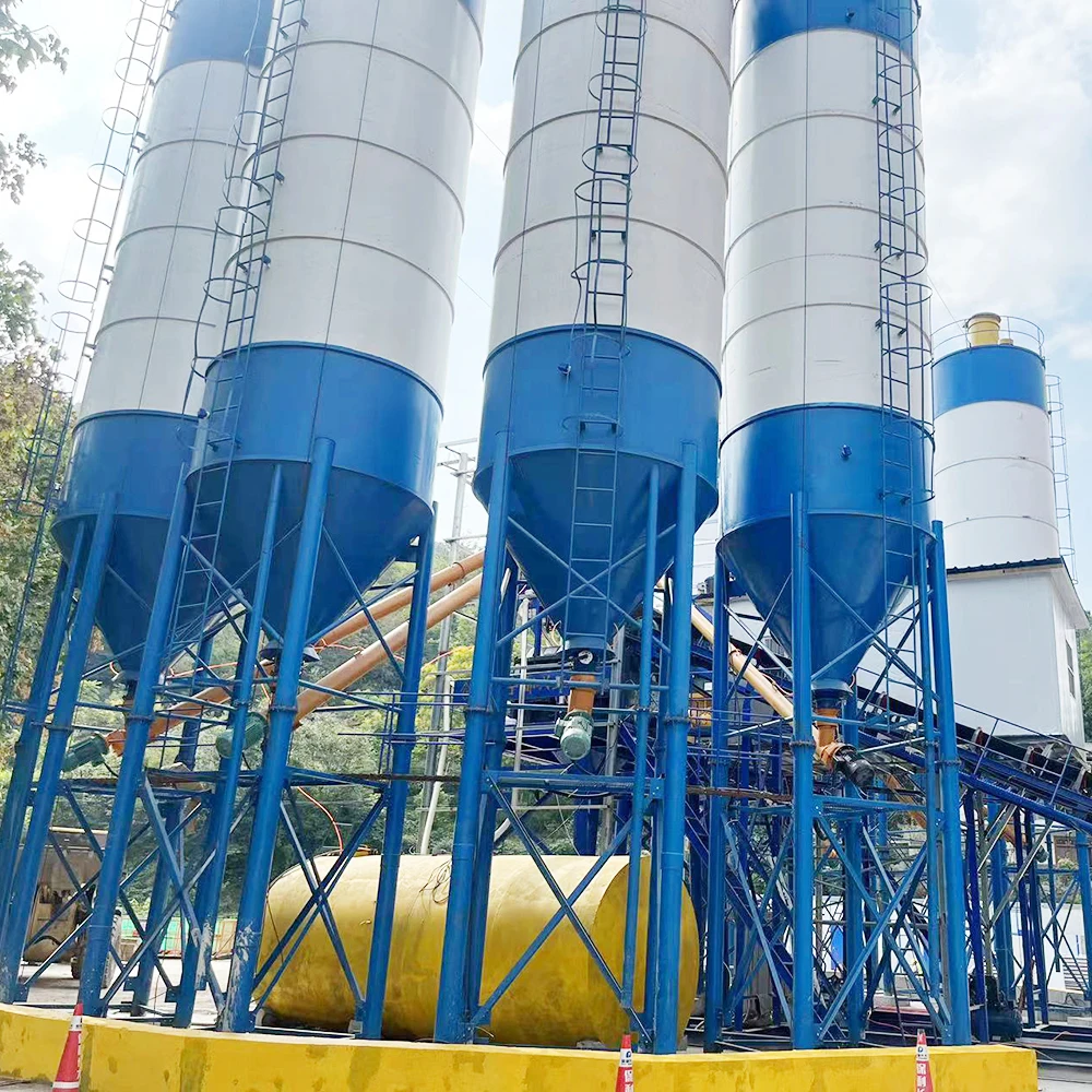 50T 60T 80T 100T силосы для хранения порошка бетономешалки