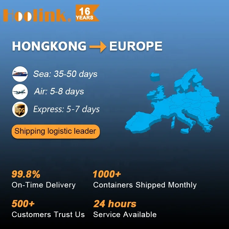 DDP Agent Forwarder Air Sea Freight From Hong Kong To Europe UK Germany Belgium Spain Armenia Russia Moscow In Hongkong Ship