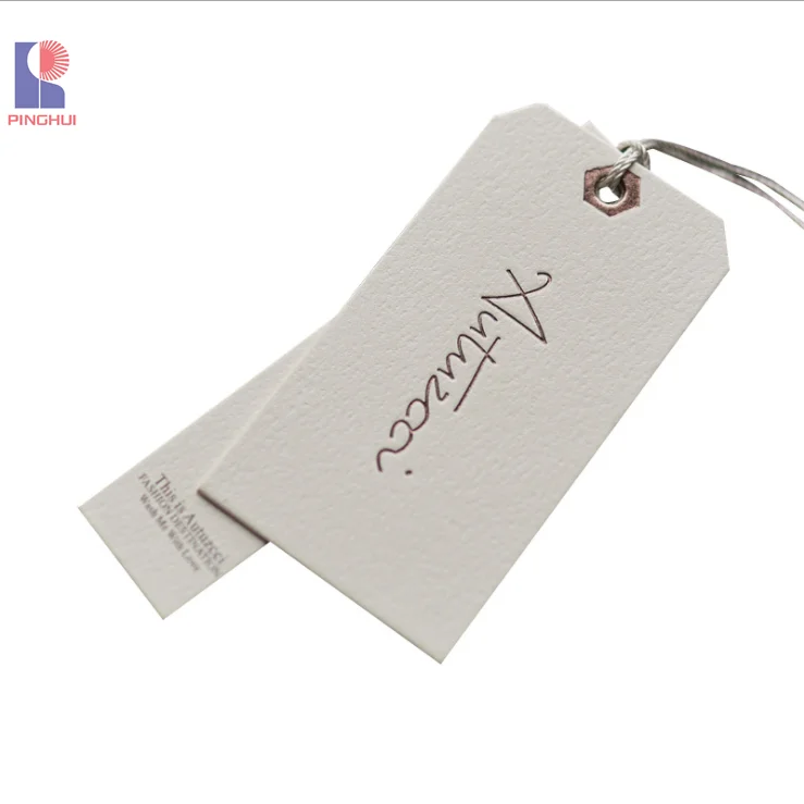 New Design Custom Popular China Garment recycled labels Clothing Tag