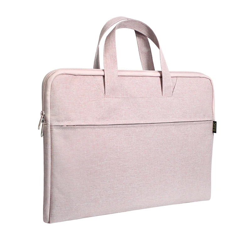 Office Ladies Pink Slim Laptop Tablet File Folder Storage Case