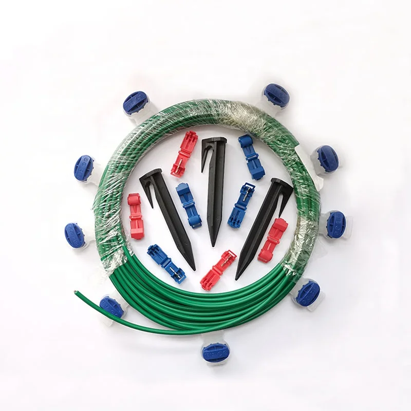 Green Border 2.7mm 3.4mm 3.8mm Perimeter Lawn Mower Wire For Robotic Lawn Mower