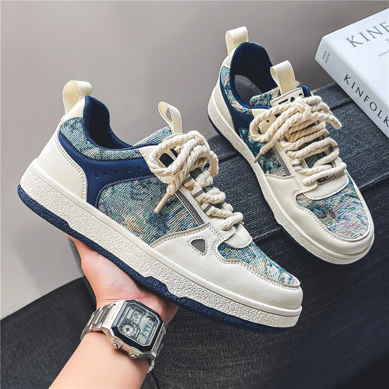 Summer breathable 2023 new trend small white shoes casual sports shoes