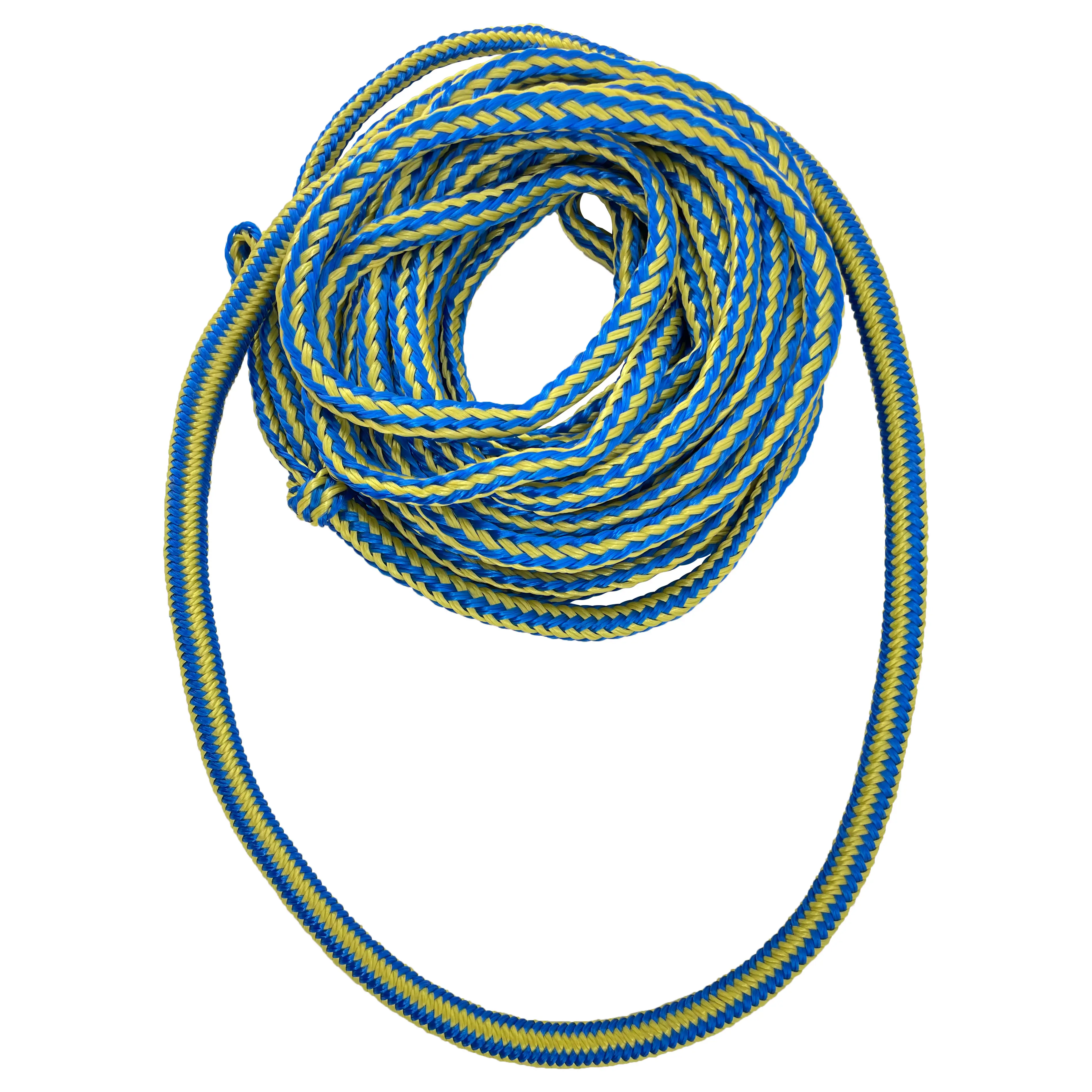 50ft 4100lbs 1-4 Riders Bungee Tow Rope  For Towable Tube 4K Water Ski Rope Heavy Duty Towable Rope for Boat