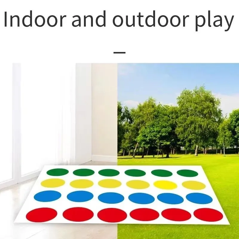 Family Party parent-child interactive  Indoor Outdoor Game body interaction outdoor family friend twister game