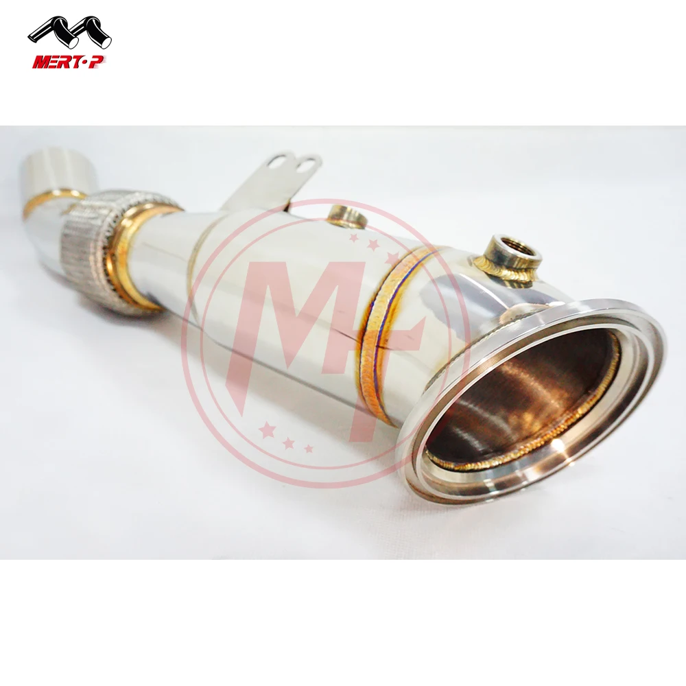 MERTOP из нержавеющей стали от 304 3 0 'Catless водосточная труба для G30 B58 F30 340I F32 440I 3.0L 2016