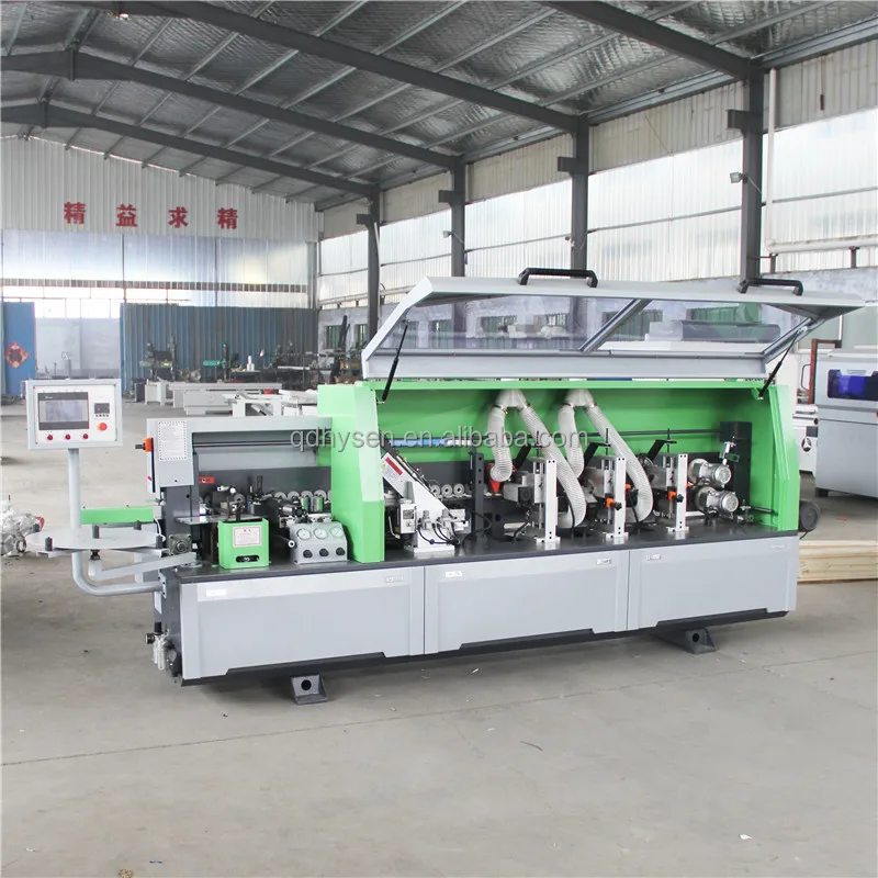 CHINA HYSEN Six Function Best Fully Automatic Double End Trim Edge Banding Machine