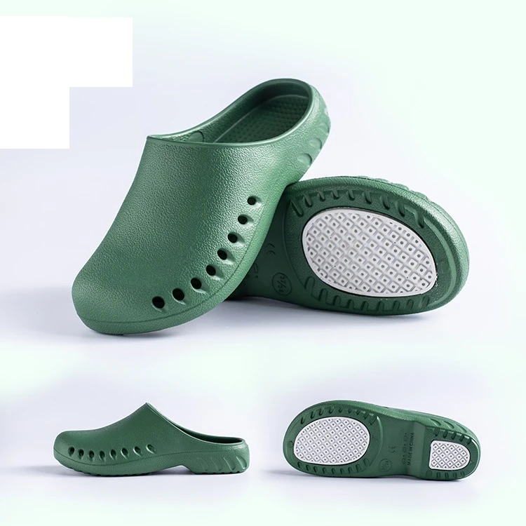 
Men And Women Clog Medical Shoes Safety Working Shoe With TPR Patch 