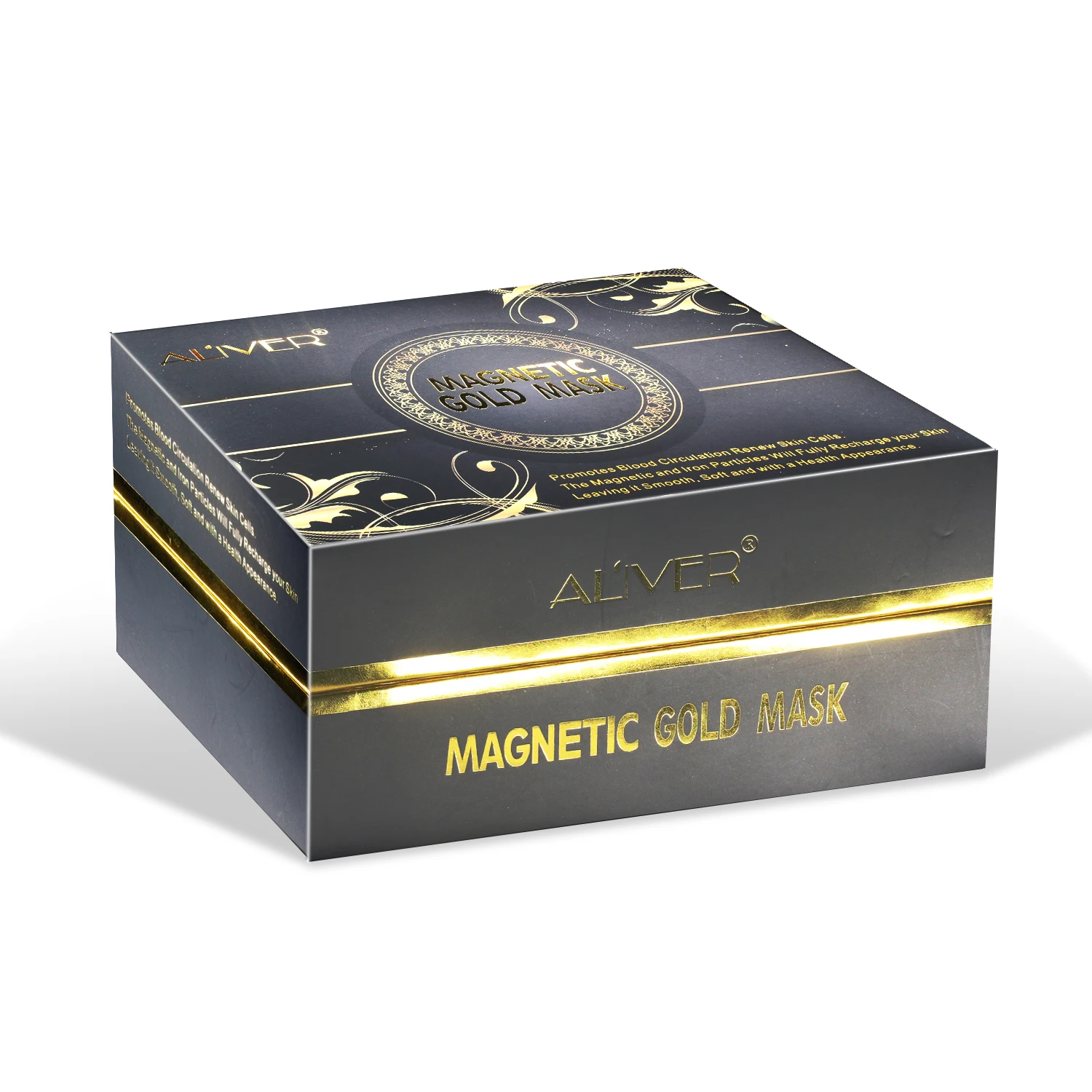 High Quality Deep Pore Cleansing Moisturizing Facial Mud Mask Korean Mineral Gold Magnet Face Mask