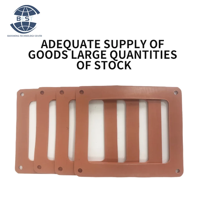 Support Non-standard Customized NBR HTV RTV MQ VMQ PVMQ Fireproof Insulation Rubber Mat & Rectangular Four-hole Silicone Mat