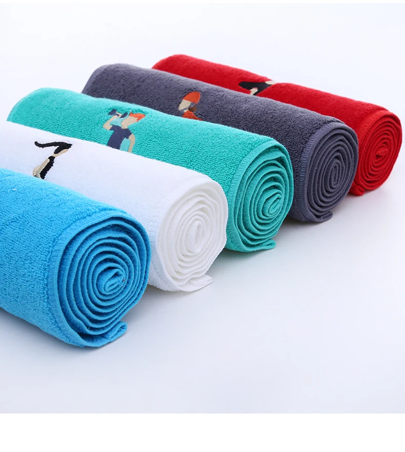 Soft Sports Sweat Towels for Gym Fitness Workout Microfiber 400GSM with Custom Logo Laser Engraving/Printing/Embroidered