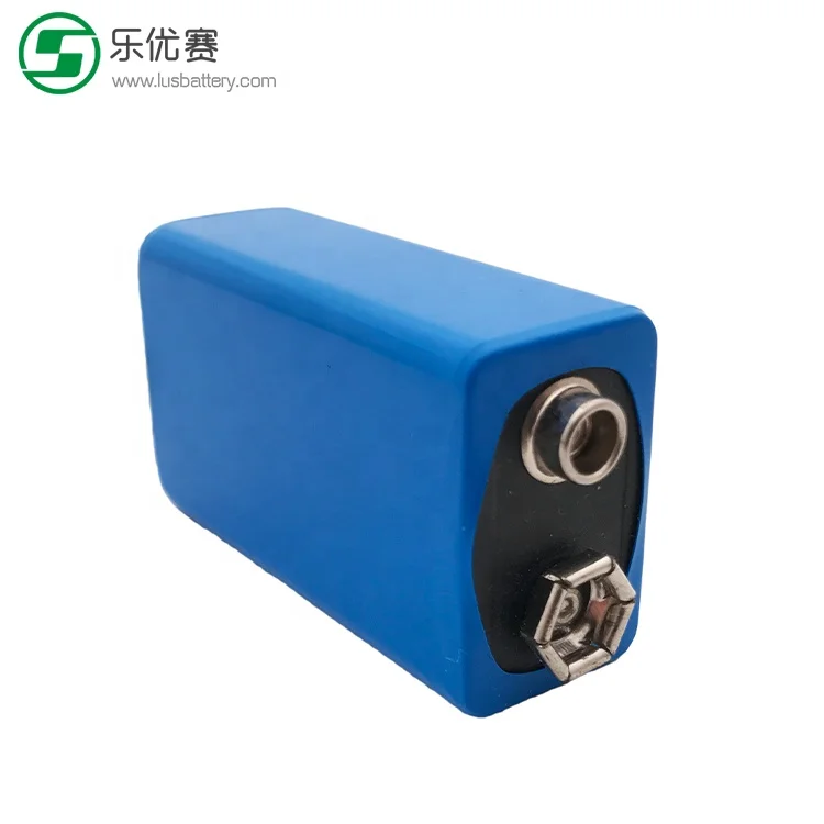 9V Battery ER9V 1200mAH Lithium Batteries for Smoke Detectors ER9V Li-Socl2 LTC Energy Type Primary Lithium Battery 1200mah