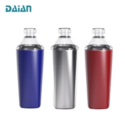 China Supplier Dragon Boat Festival Item Daian 20oz Wine Whisky Tumbler and Drink Mixer Bar Stainless Steel Cocktail Shaker