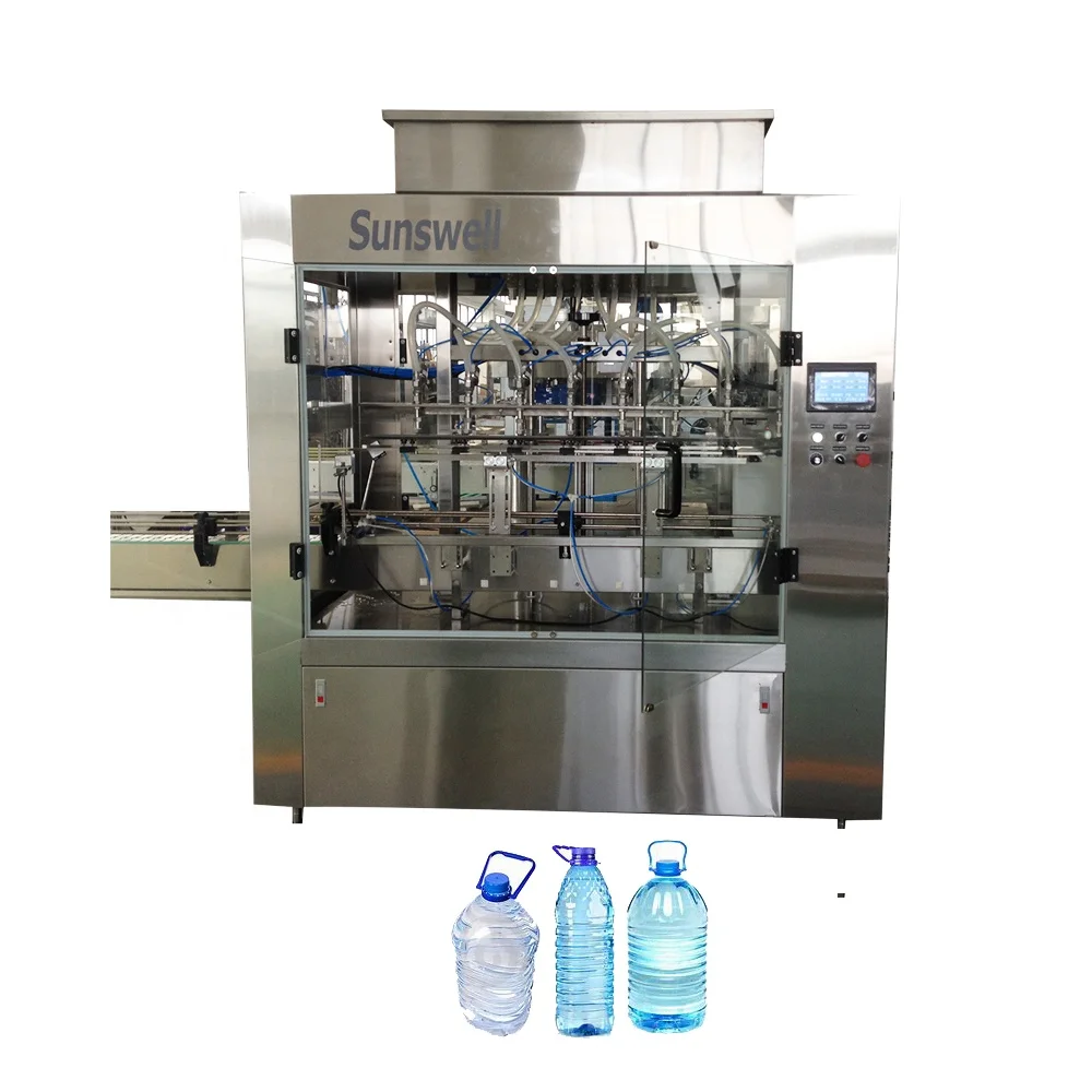 Automatic 3L 5L 10L Pure Water Linear TYPE Filling Machine