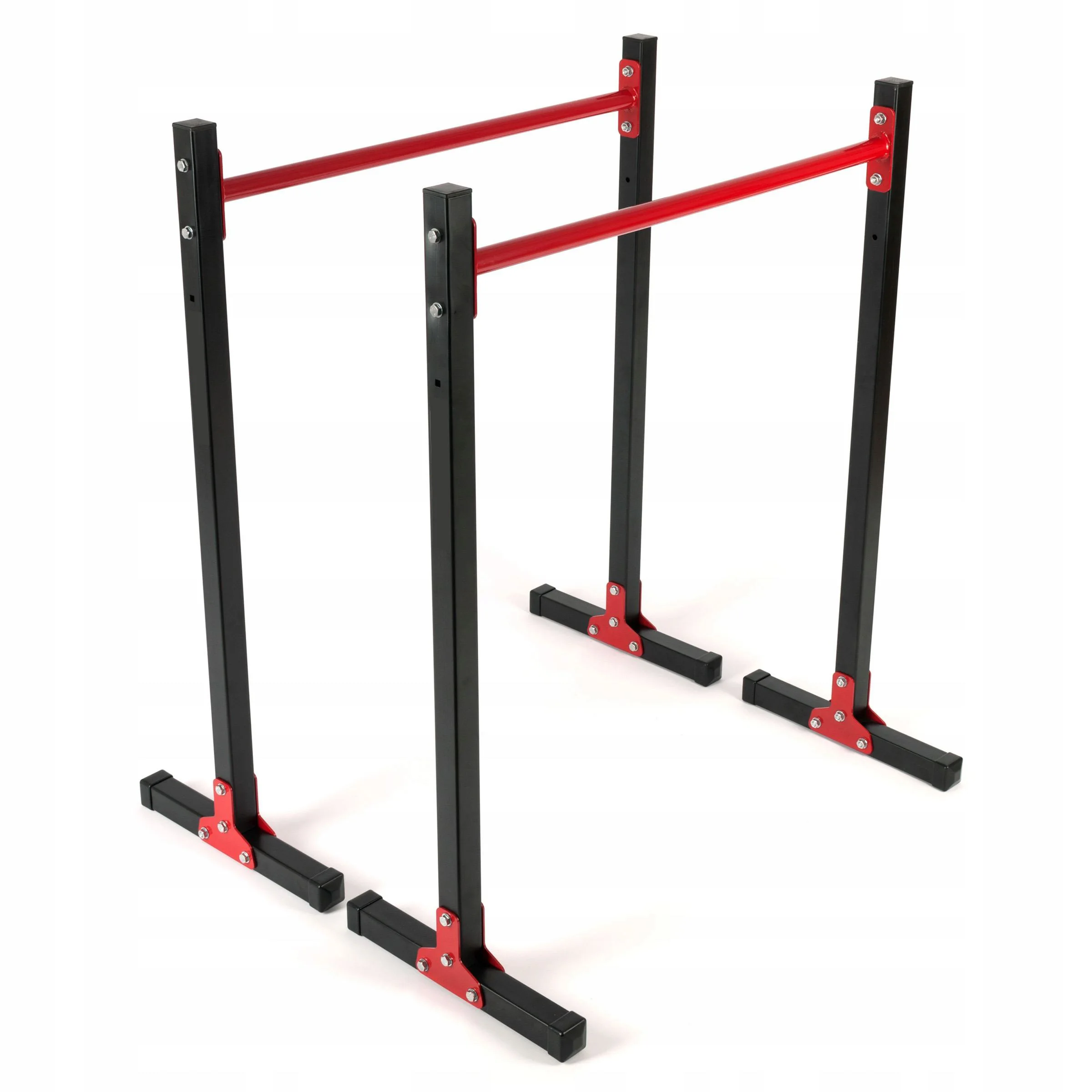 Wellshow Sport Gymnastics Parallette Bars Dip Station Fitness Workout Dip bar Stabilizer