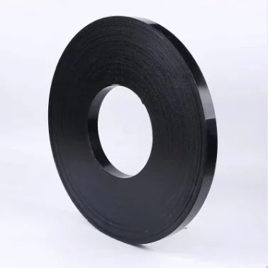 Galvanized/blue/black Painted Packing Steel Strapping Band Oscillated Wound Black Waxed Metal Strapping
