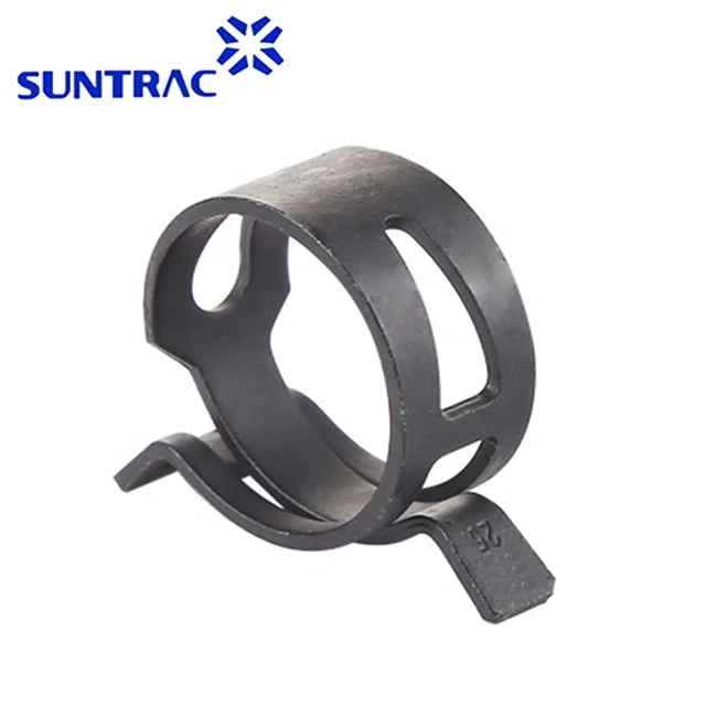 Spring hose clamp