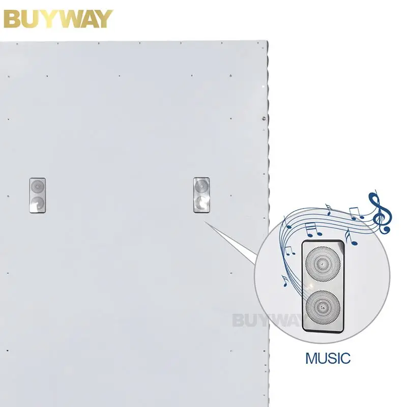 RGB Colorful Lights Diamond Makeup Mirror Hollywood Style Led Vanity Mirror