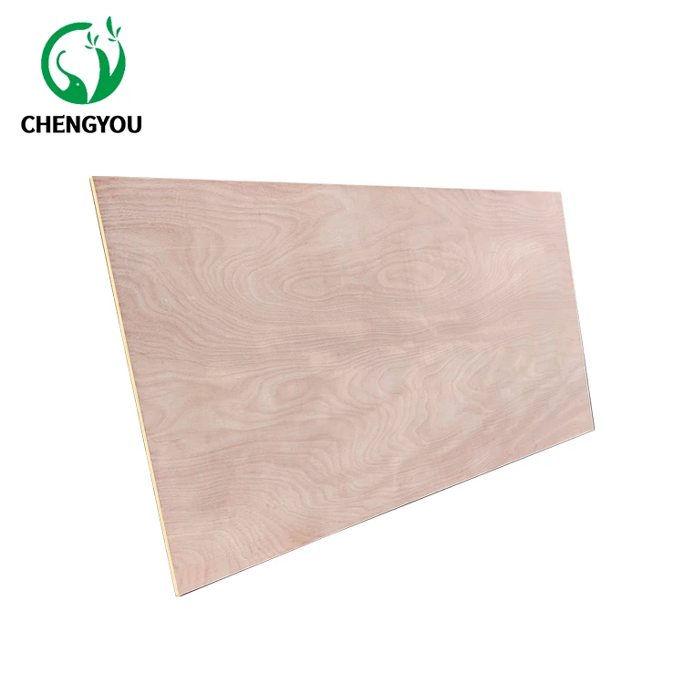 Commercial 9mm plywood  peach blossom core Cheap plywood plywood construction building material