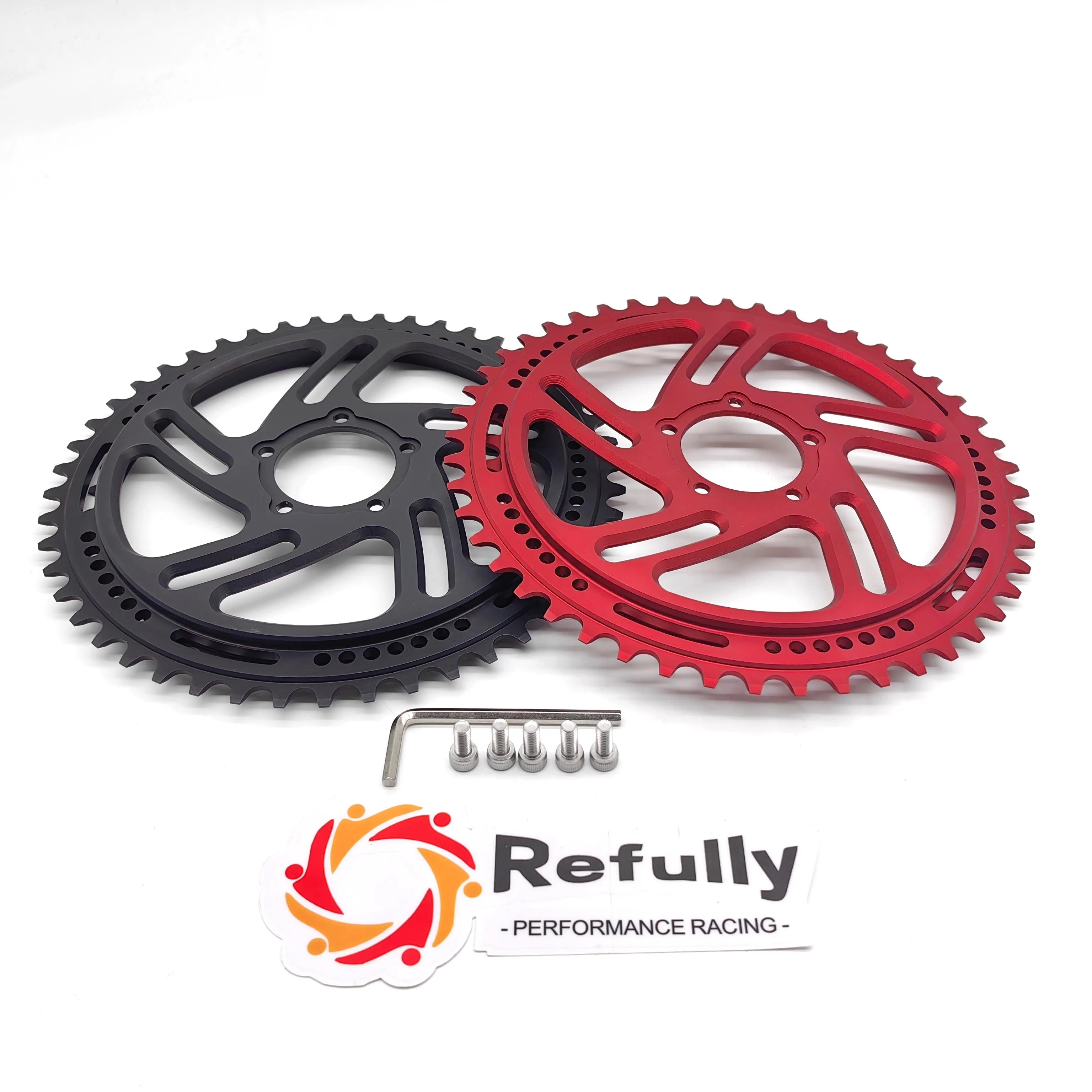 Bafang BBS01&02 1000W Mid Drive Ring  Dual Chainring 42T - 48T