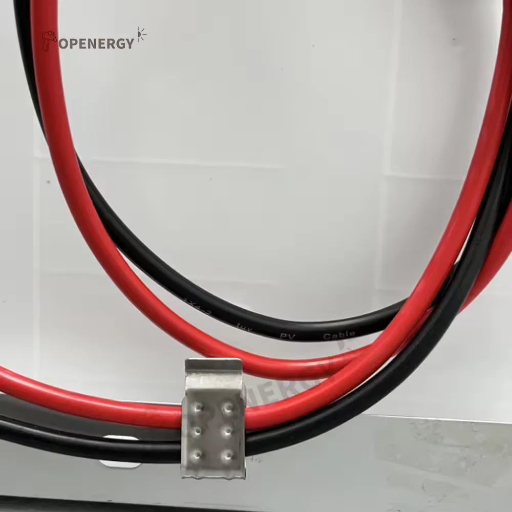 Stainless Steel Solar Panel Cable Clips Wires Pipes Electric Wire Wire Clips Anodized Roof Mounting Photovoltaic Cable