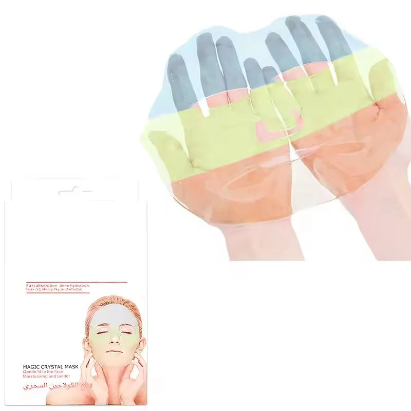 Wholesales Vitamin C whiten Facial Skin Care korea collagen facial maskss beauty sheet hydrogel Facial Mask