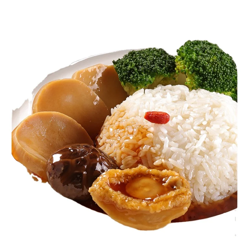 Instant Precooked Canned Abalone Frozen Abalone in Canned with Rice Mate
