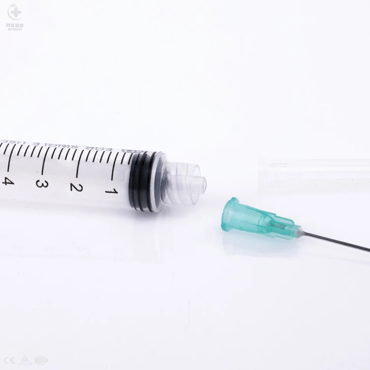 Manufacturer Price 1ml 3ml 5ml 10ml 20ml 60ml Disposable Plastic Luer Lock Syringes With Needle