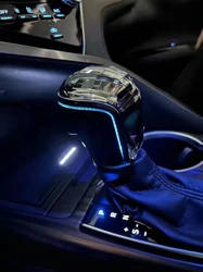 For Toyota RAV4 HIGHLANDER CROWN KLUGER VENZA CAMRY avalon Led Crystal Gear Shift Knob Handle Head Cover Shift Lever Gear