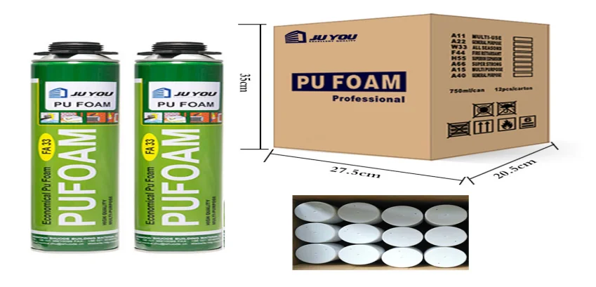 Expanding High Track Polyurethane Foam Adhesive for Insulation