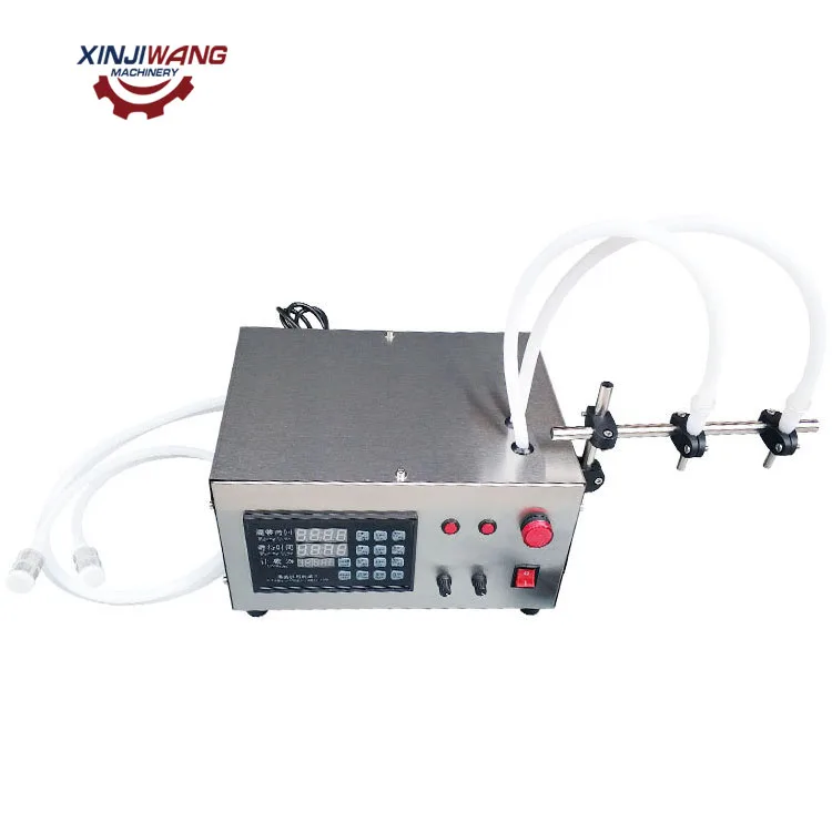 Good Price Semi Automatic Electric Digital Control Pump Bottle Liquid Perfume Water Juice Oil Filling Machine
