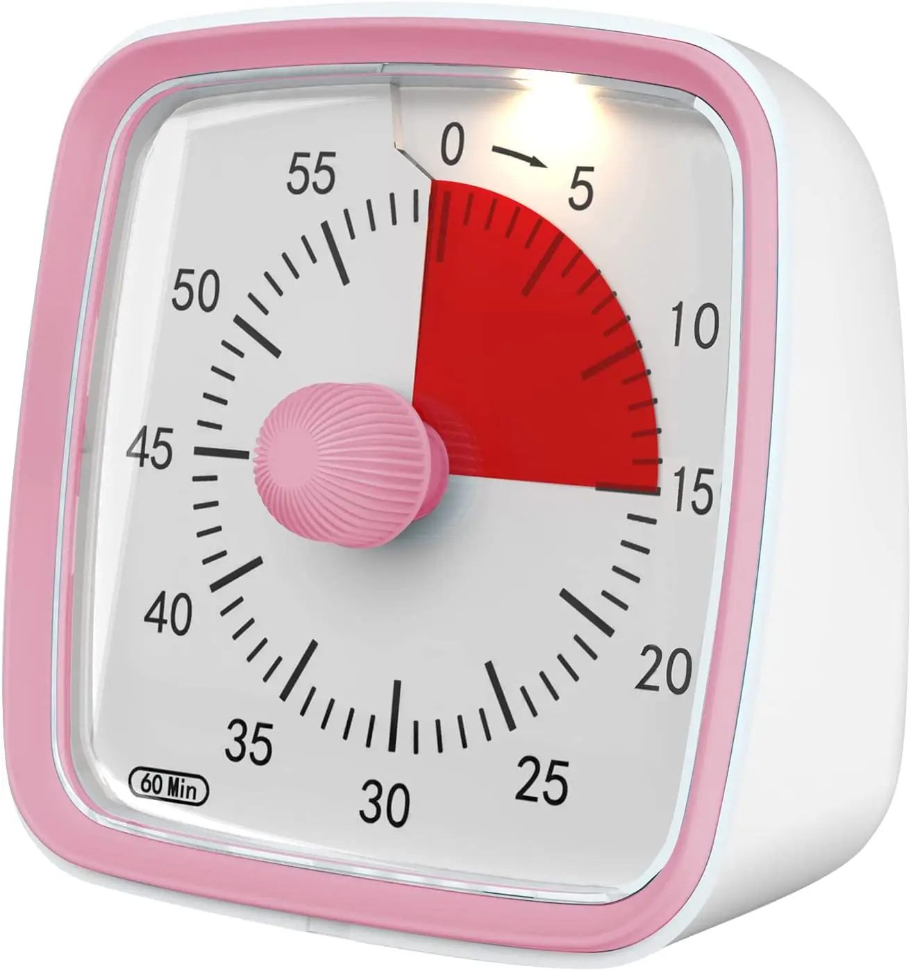 2022 New Arrival Yunbaoit Visual Timer with Touch Control Night Light 60-Minute Countdown Timer for Home, School, or Work