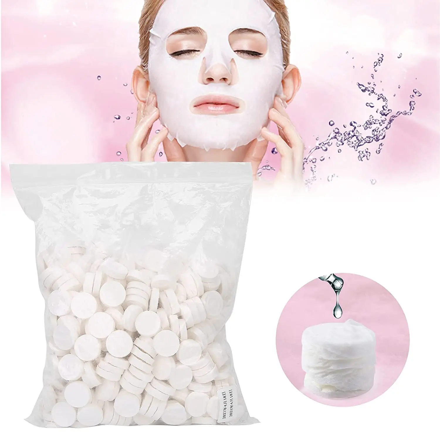 Skin Face Care DIY Facial Paper Compress Masque Mask Absorbent and skin-friendly, disposable
