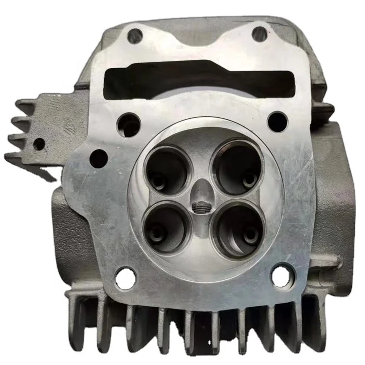 high performance racing motorcycle cylinder head modified 4 valve cylinder head for wave125 i