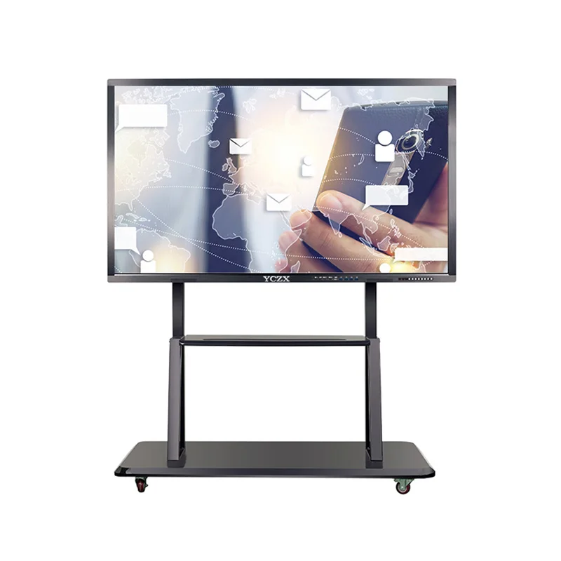 85 inch led interactive panel lcd 4k monitor touch screen multi touch whiteboard