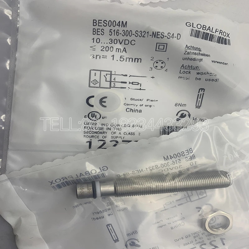 high quality pressure sensor   BHS0075 BHS E308V-PSD15-S04-005  induction switch 100% original