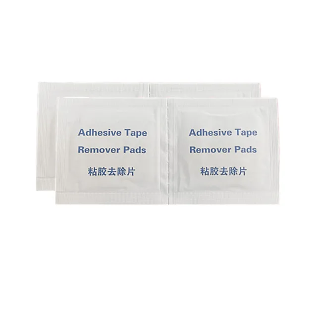 
external single use skin Adhesive Tape Remover Pad wipes 