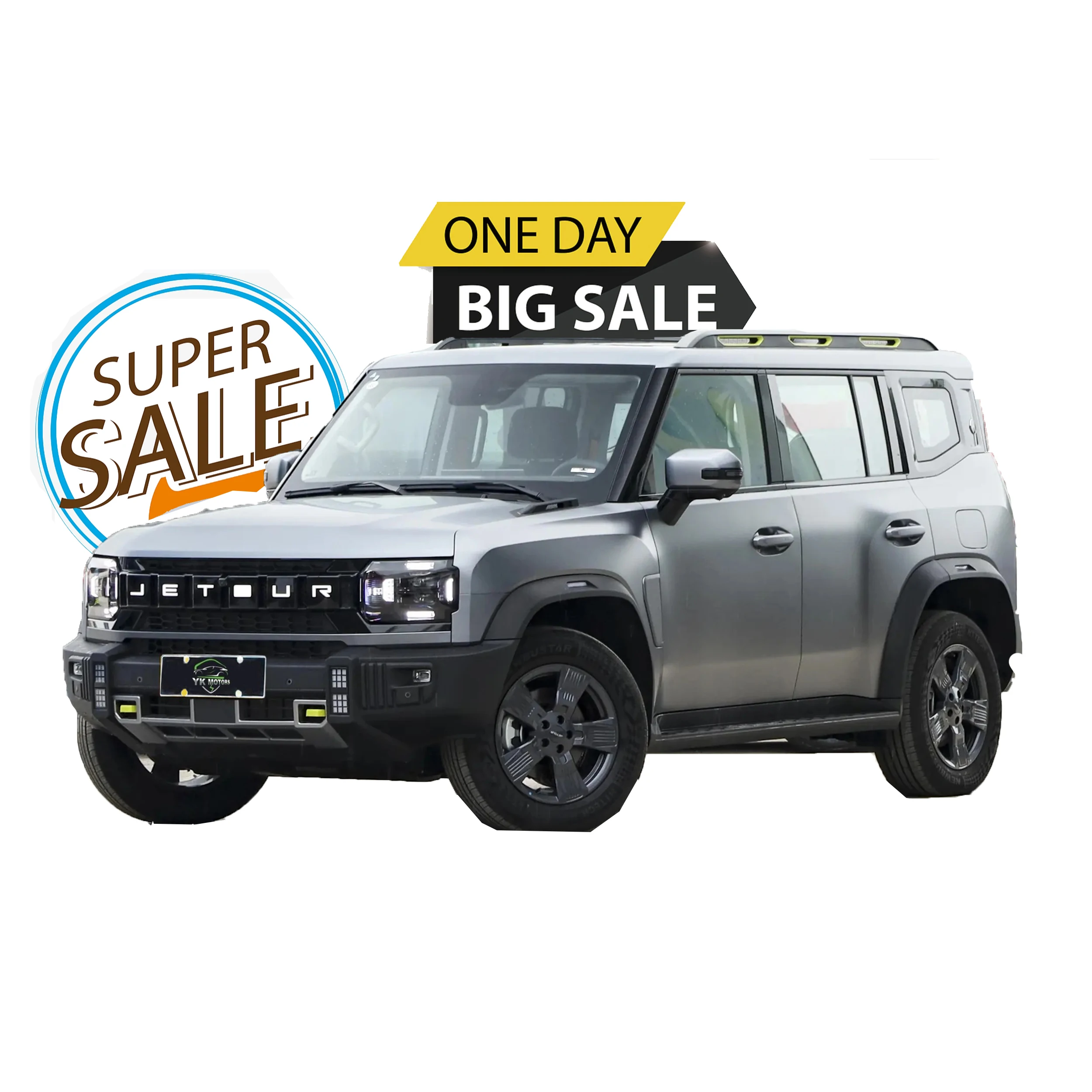 YK MOTORS JETOUR Traveller Black 5 Door 5 Seat SUV Compact SUV Gasoline Car On Sale