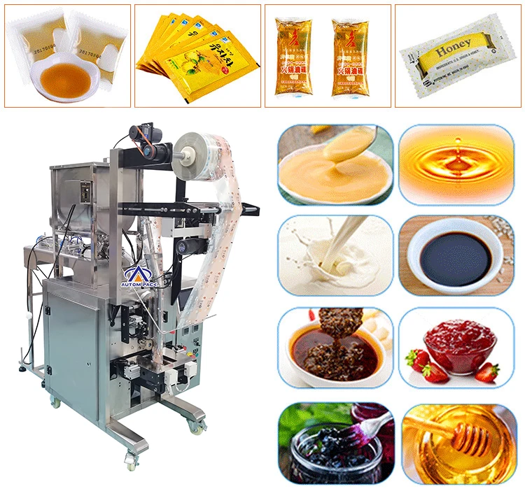 Automatic Cooking Oil Sachet Packing Machine Edible Oil Bag Filling And Packing Machine