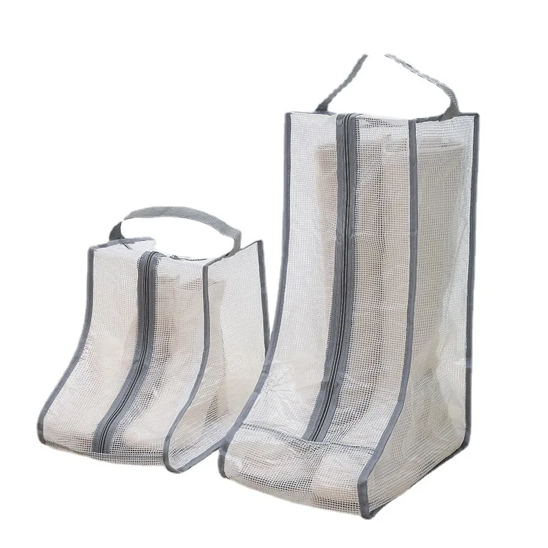 Wholesale large portable mesh boot shoe shaped shoes pvc shoe covers for boots