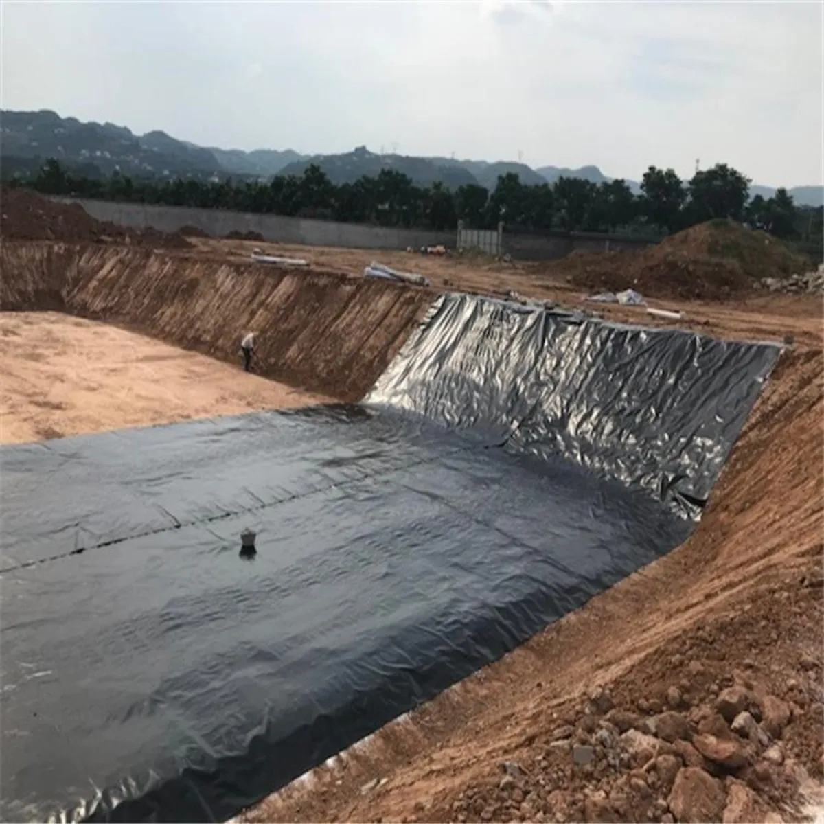 PVC HDPE EPDM EVA Geomembrane hdpe liner ASTM GM13 Waterproof geomembrane liner Hdpe Geomembranes