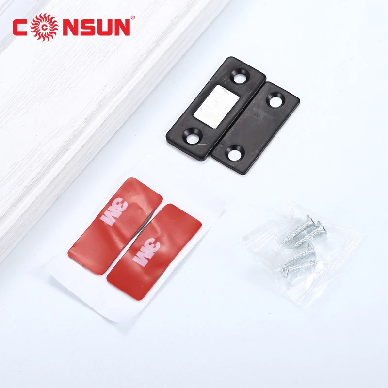 Powerful Strong Magnetic Door Catches Hidden Cabinet Cupboard Suction Ultra Thin Door Magnet Catcher Closer