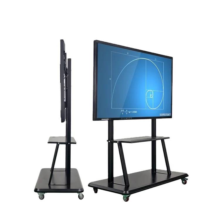 65 inch front interface digital whiteboard smart tv 4K hd display prices of teaching meeting interactive whiteboard