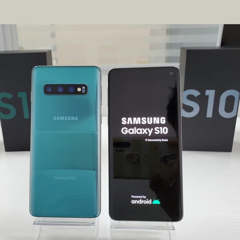 Новое поступление глобальная версия телефон на базе Android две sim-карты оригинальные смартфоны для Samsung S10 G973FD 128/512