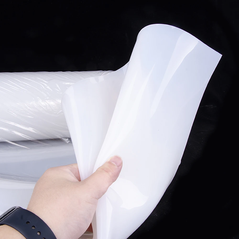 Wearing resistance transparent non-toxic silicone  rubber sheet for industrial machine