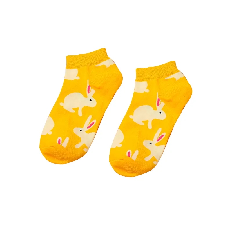 Fashion unisex animal cartoon stokins cotton ankle socks low cut womens sox hypebeast socks wholesale